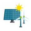 Renewable energy or fossil fuel replacement